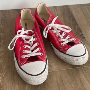 Red converse